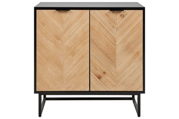 Sidebord Alaska Sort, Lyst Tre - Sort, Lyst Tre - Møbler - Bord - Avlastningsbord & sidobord - Lampebord & sidebord