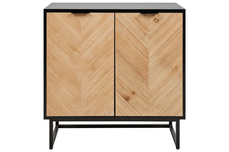 Sidebord Alaska Sort, Lyst Tre - Sort, Lyst Tre - Møbler - Bord - Avlastningsbord & sidobord - Lampebord & sidebord