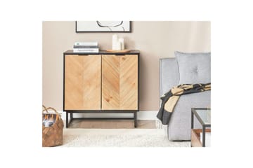 Sidebord Alaska Sort, Lyst Tre - Sort, Lyst Tre - Møbler - Bord - Avlastningsbord & sidobord - Lampebord & sidebord