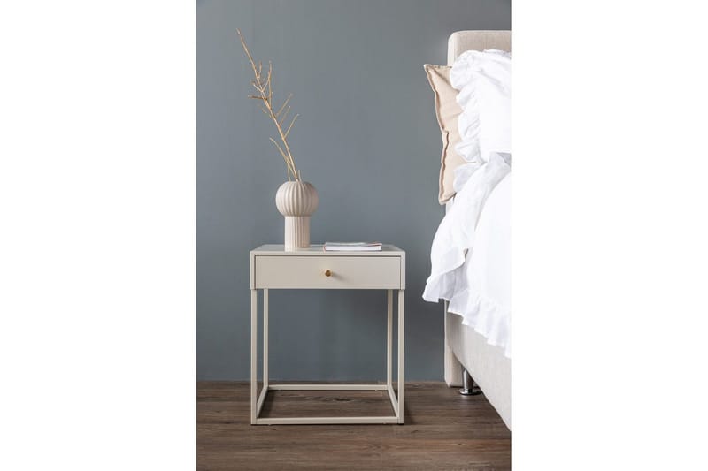 Sidebord Bakal Beige - Beige - Møbler - Bord - Avlastningsbord & sidobord - Brettbord og småbord