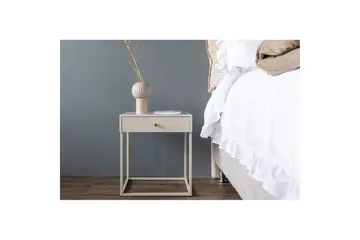 Sidebord Bakal Beige - Beige - Møbler - Bord - Avlastningsbord & sidobord - Brettbord og småbord