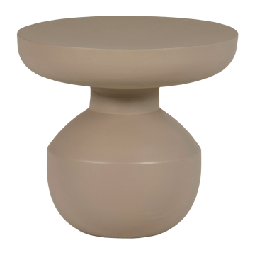 Sidebord Bova 45 cm rundt - Brun - Møbler - Bord - Avlastningsbord & sidobord - Lampebord & sidebord