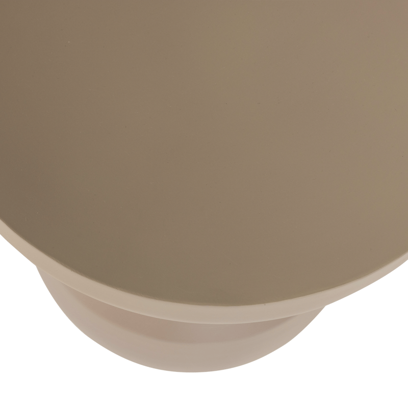 Sidebord Bova 45 cm rundt - Brun - Møbler - Bord - Avlastningsbord & sidobord - Lampebord & sidebord