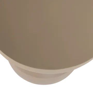 Sidebord Bova 45 cm rundt - Brun - Møbler - Bord - Avlastningsbord & sidobord - Brettbord og småbord