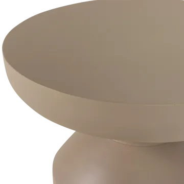 Sidebord Bova 45 cm rundt - Brun - Møbler - Bord - Avlastningsbord & sidobord - Brettbord og småbord