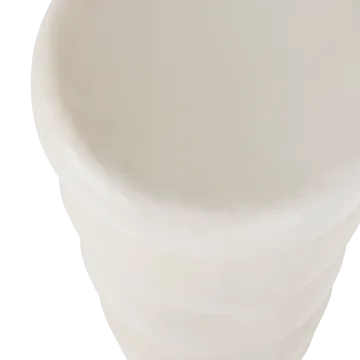 Sidebord Brilo 29 cm rundt - Krem - Møbler - Bord - Avlastningsbord & sidobord - Lampebord & sidebord