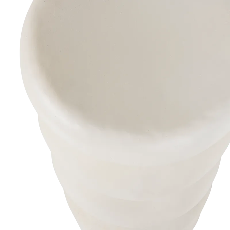 Sidebord Brilo 29 cm rundt - Krem - Møbler - Bord - Avlastningsbord & sidobord - Brettbord og småbord