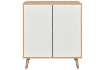 Sidebord Bristow Hvit, lyst tre - Hvit, lyst tre - Møbler - Bord - Avlastningsbord & sidobord - Lampebord & sidebord