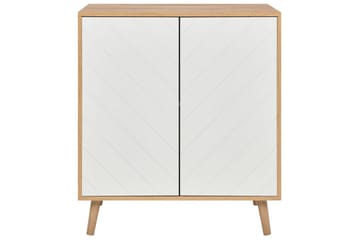 Sidebord Bristow Hvit, lyst tre - Hvit, lyst tre - Møbler - Bord - Avlastningsbord & sidobord - Lampebord & sidebord