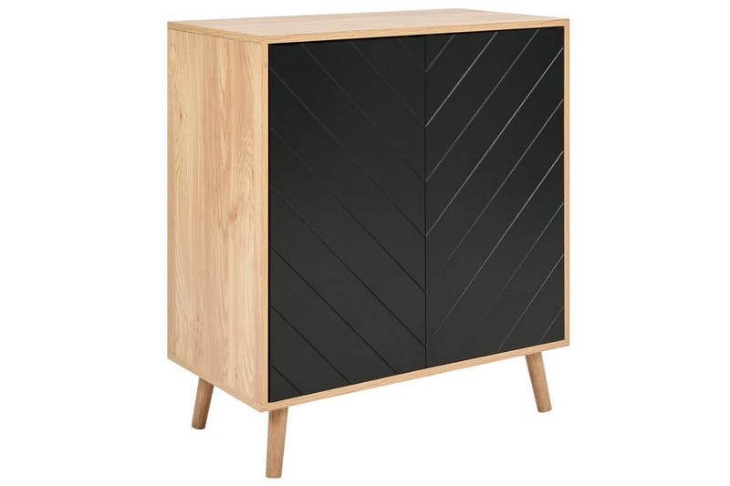 Sidebord Bristow Sort, Lyst Tre - Sort, Lyst Tre - Møbler - Bord - Avlastningsbord & sidobord - Lampebord & sidebord