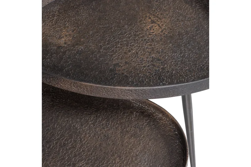 Sidebord Crude Set of 2 - Møbler - Bord - Avlastningsbord & sidobord - Settbord