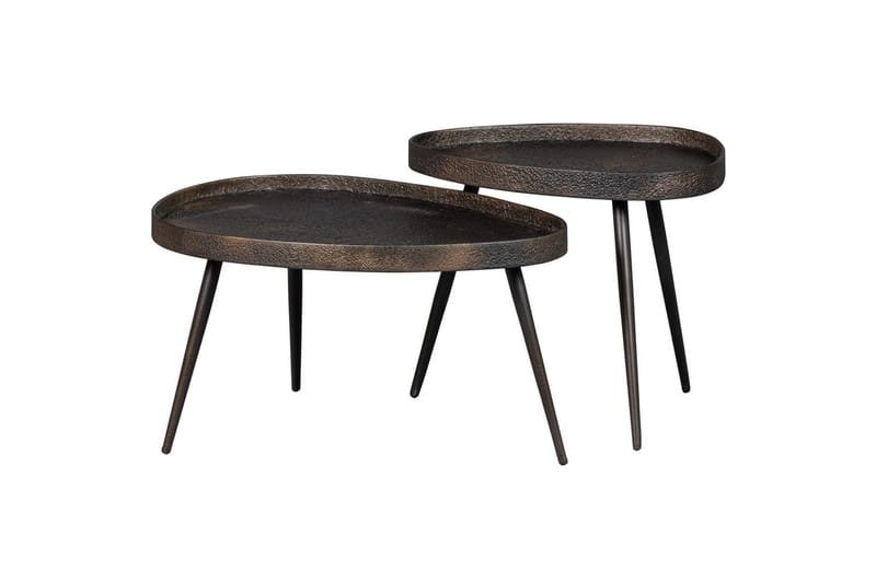 Sidebord Crude Set of 2 - Møbler - Bord - Avlastningsbord & sidobord - Lampebord & sidebord