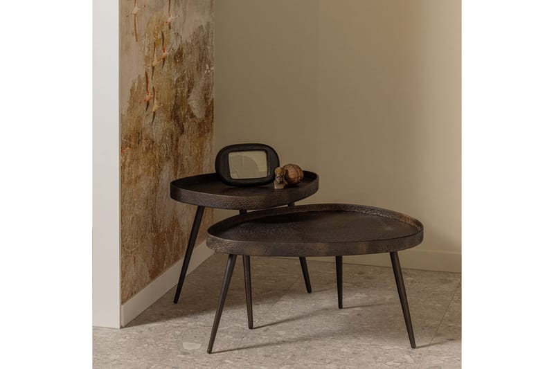 Sidebord Crude Set of 2 - Møbler - Bord - Avlastningsbord & sidobord - Lampebord & sidebord