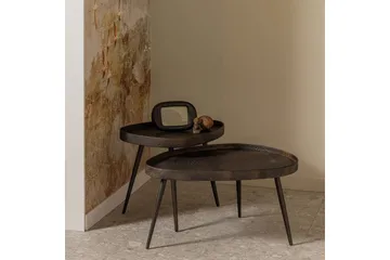 Sidebord Crude Set of 2 - Møbler - Bord - Avlastningsbord & sidobord - Settbord