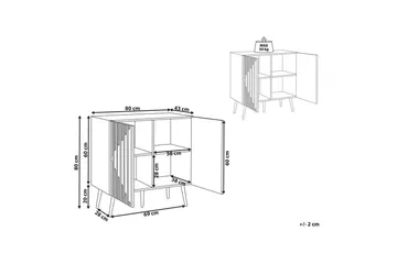 Sidebord Dalcross - Møbler - Bord - Avlastningsbord & sidobord - Lampebord & sidebord