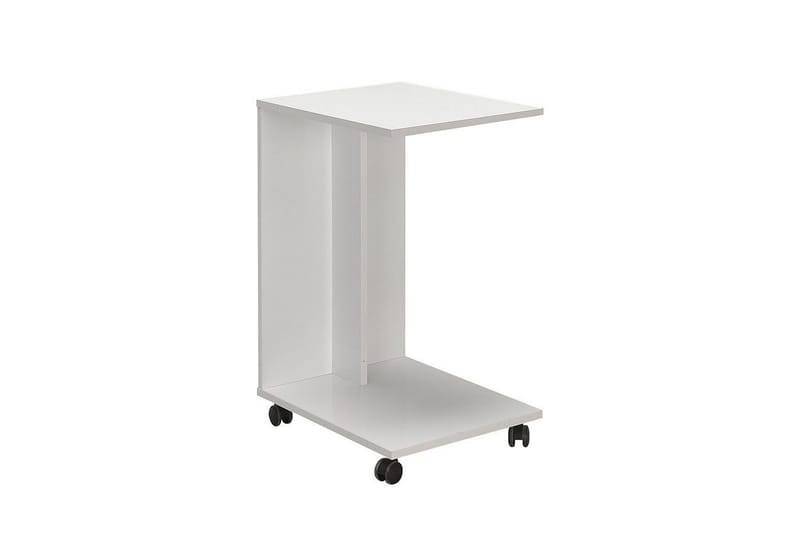 Sidebord Edwars Diamant / Hvit - Hvit - Møbler - Bord - Avlastningsbord & sidobord - Lampebord & sidebord