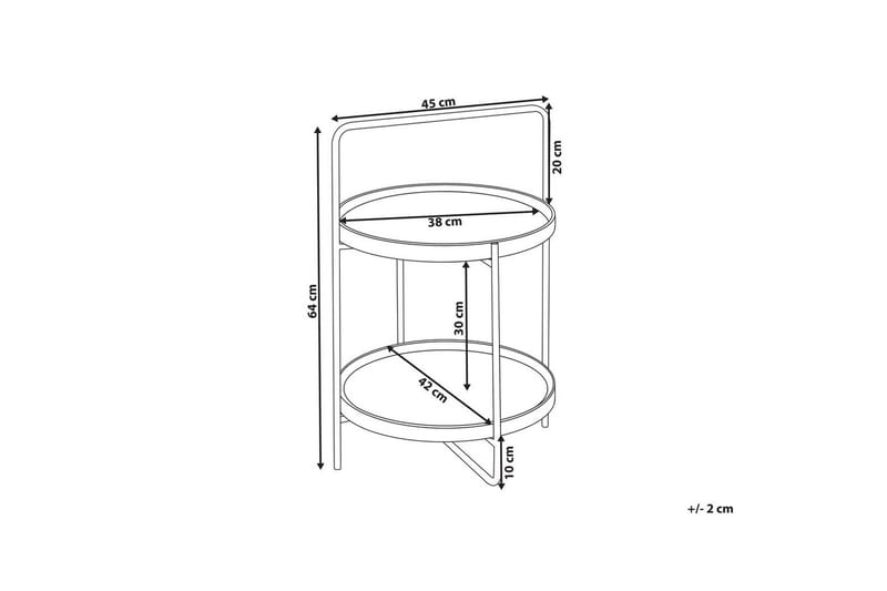 Sidebord Evart - Møbler - Bord - Avlastningsbord & sidobord - Lampebord & sidebord