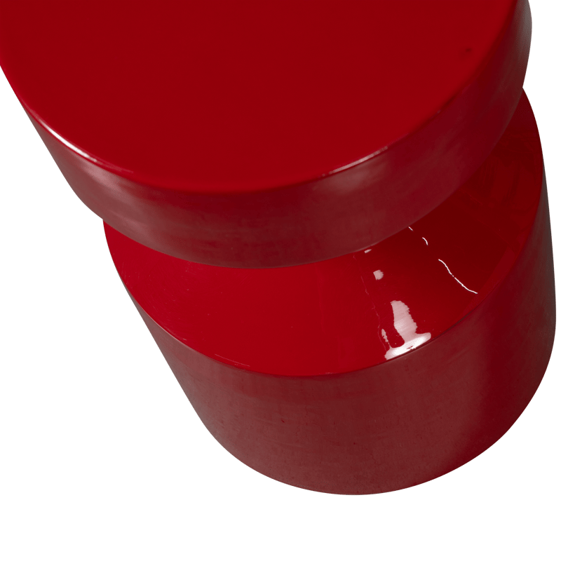 Sidebord Ferry 30 cm - Rød - Møbler - Bord - Avlastningsbord & sidobord - Lampebord & sidebord