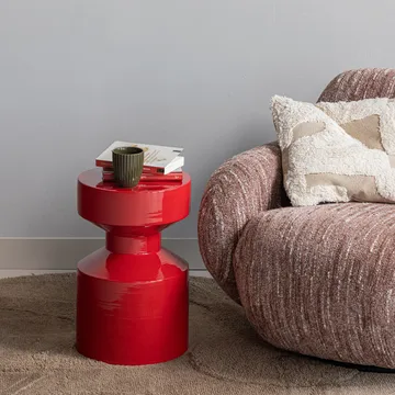 Sidebord Ferry 30 cm - Rød - Møbler - Bord - Avlastningsbord & sidobord - Brettbord og småbord