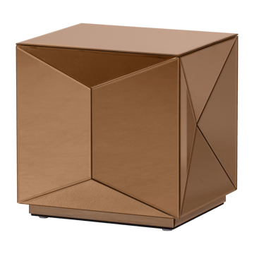 Sidebord Glintz 40 cm - Brun - Møbler - Bord - Avlastningsbord & sidobord - Brettbord og småbord