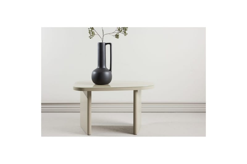Sidebord Grønvik - Beige, 70 x 45 - Møbler - Bord - Avlastningsbord & sidobord - Lampebord & sidebord