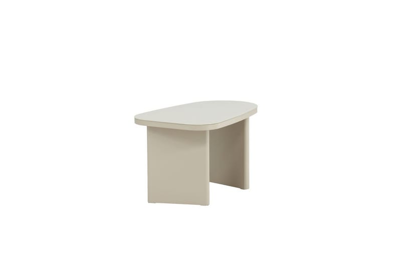 Sidebord Grønvik - Beige, 70 x 45 - Møbler - Bord - Avlastningsbord & sidobord - Lampebord & sidebord