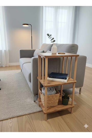 Sidebord Hanah Home Pika Tray (40 x 75 x 30 cm) Furu - Furu - Møbler - Bord - Avlastningsbord & sidobord - Brettbord og småbord