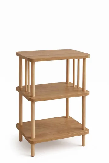 Sidebord Hanah Home Pika Tray (40 x 75 x 30 cm) Sapphire Oak - Sapphire Oak - Møbler - Bord - Avlastningsbord & sidobord - Brettbord og småbord
