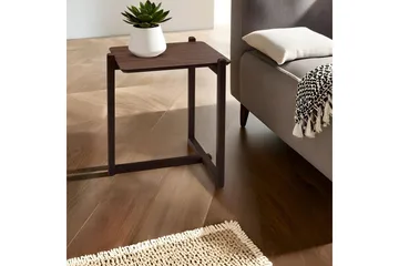 Sidebord Harven Valnøtt - Mørkebrun - Møbler - Bord - Avlastningsbord & sidobord - Lampebord & sidebord