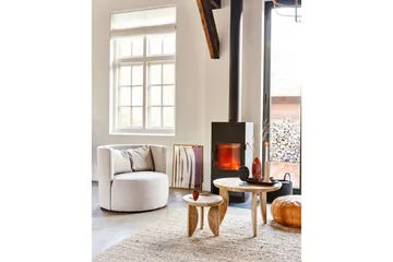 Sidebord High Heels Sett med 2 - Naturlig - Møbler - Bord - Avlastningsbord & sidobord - Settbord