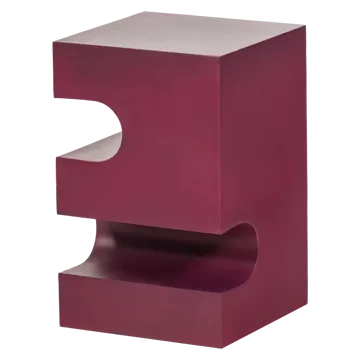 Sidebord Jessa 30 cm - Lilla/Brun - Møbler - Bord - Avlastningsbord & sidobord - Brettbord og småbord