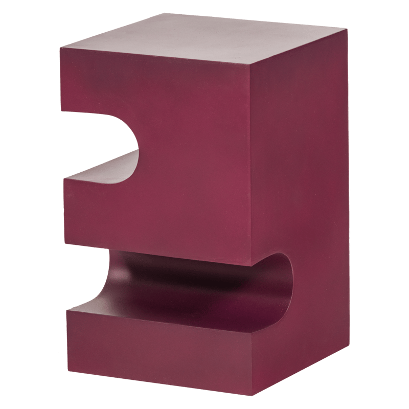 Sidebord Jessa 30 cm - Lilla/Brun - Møbler - Bord - Avlastningsbord & sidobord - Brettbord og småbord