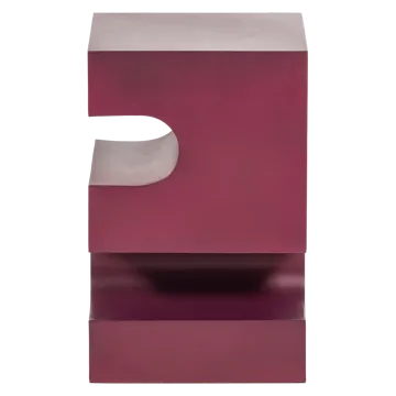 Sidebord Jessa 30 cm - Lilla/Brun - Møbler - Bord - Avlastningsbord & sidobord - Brettbord og småbord