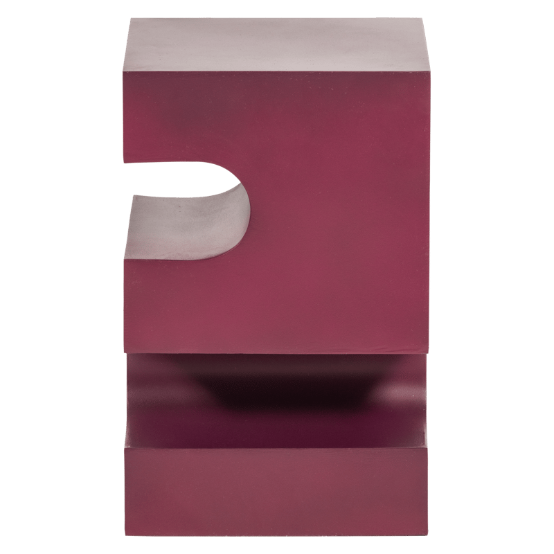 Sidebord Jessa 30 cm - Lilla/Brun - Møbler - Bord - Avlastningsbord & sidobord - Brettbord og småbord