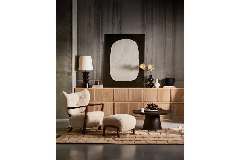 Sidebord Kaffe - Valnøtt - Møbler - Bord - Avlastningsbord & sidobord - Brettbord og småbord