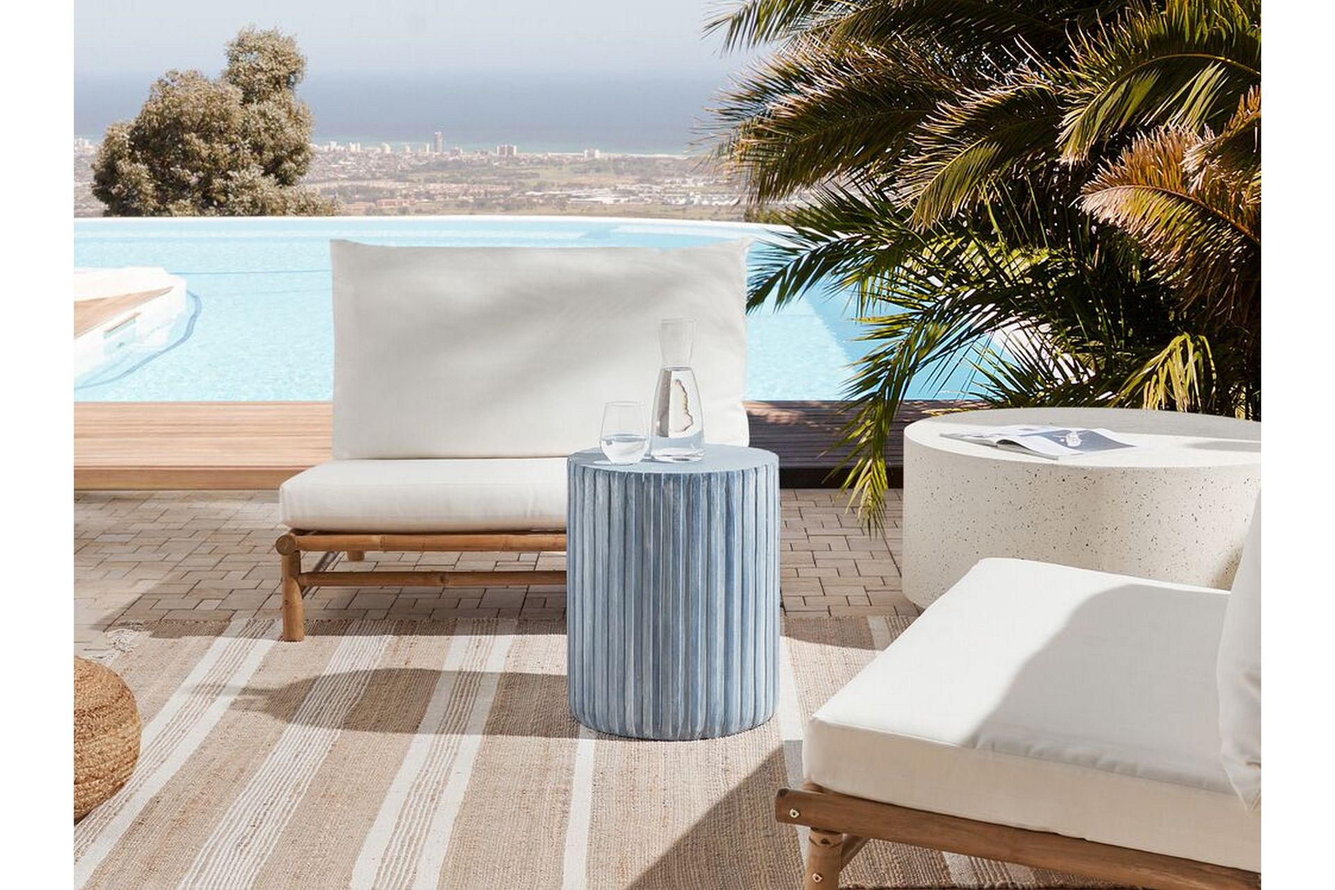 Sidebord Kern 39 cm - Grå - Møbler - Bord - Avlastningsbord & sidobord - Lampebord & sidebord