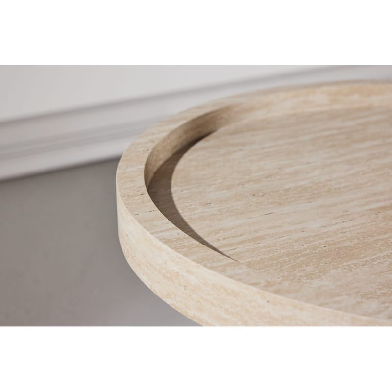 Sidebord Krille - Beige - Møbler - Bord - Avlastningsbord & sidobord - Lampebord & sidebord