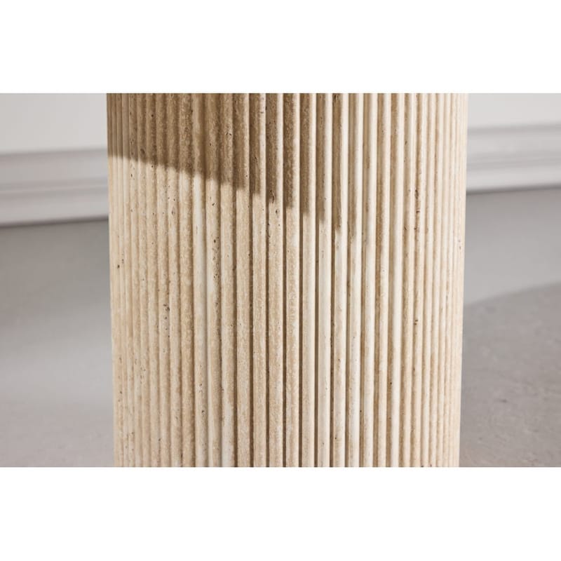 Sidebord Krille - Beige - Møbler - Bord - Avlastningsbord & sidobord - Lampebord & sidebord