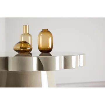 Sidebord Krull - Beige - Møbler - Bord - Avlastningsbord & sidobord - Lampebord & sidebord