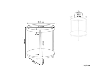Sidebord Lander - Møbler - Bord - Avlastningsbord & sidobord - Lampebord & sidebord