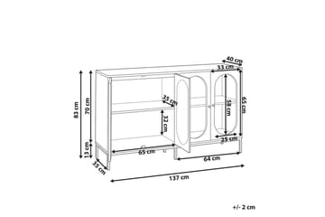 Sidebord Langford - Møbler - Bord - Avlastningsbord & sidobord - Lampebord & sidebord