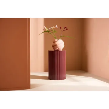 Sidebord Lenox - Burgunder - Møbler - Bord - Avlastningsbord & sidobord - Lampebord & sidebord