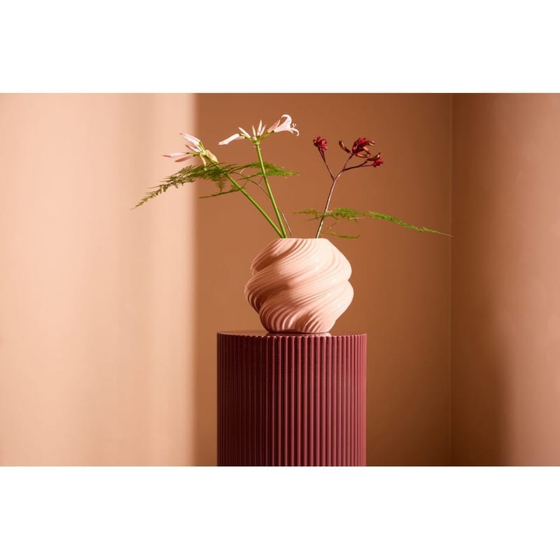 Sidebord Lenox - Burgunder - Møbler - Bord - Avlastningsbord & sidobord - Lampebord & sidebord