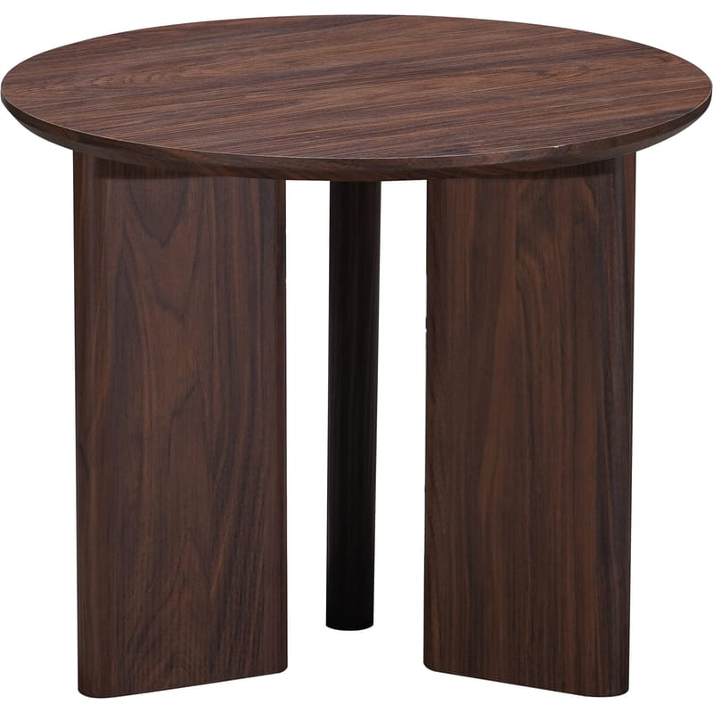 SIDEBORD Loft24 CHATHAM Mörkbrun - Valnøtt - Møbler - Bord - Avlastningsbord & sidobord - Brettbord og småbord