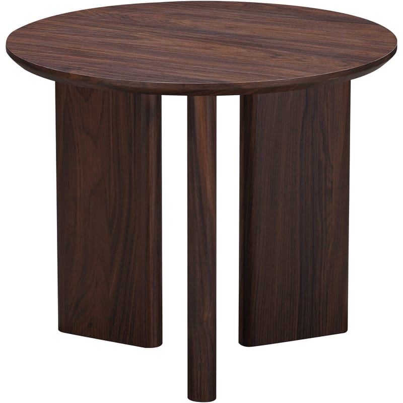 SIDEBORD Loft24 CHATHAM Mörkbrun - Valnøtt - Møbler - Bord - Avlastningsbord & sidobord - Brettbord og småbord