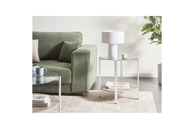 Sidebord Lovell Sølv, lyst tre - Sølv, lyst tre - Møbler - Bord - Avlastningsbord & sidobord - Lampebord & sidebord