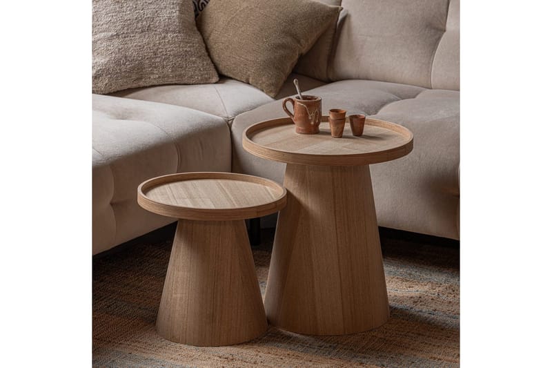 Sidebord Maud - 50x45 cm - Møbler - Bord - Avlastningsbord & sidobord - Lampebord & sidebord