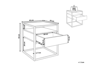 Sidebord Mauk - Møbler - Bord - Avlastningsbord & sidobord - Lampebord & sidebord