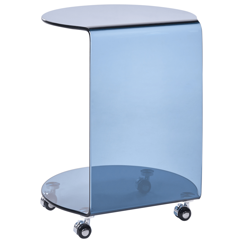 Sidebord Minto - Blå - Møbler - Bord - Avlastningsbord & sidobord - Lampebord & sidebord