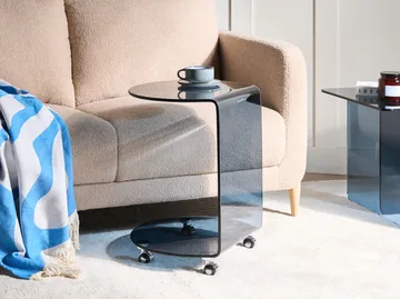 Sidebord Minto - Blå - Møbler - Bord - Avlastningsbord & sidobord - Lampebord & sidebord